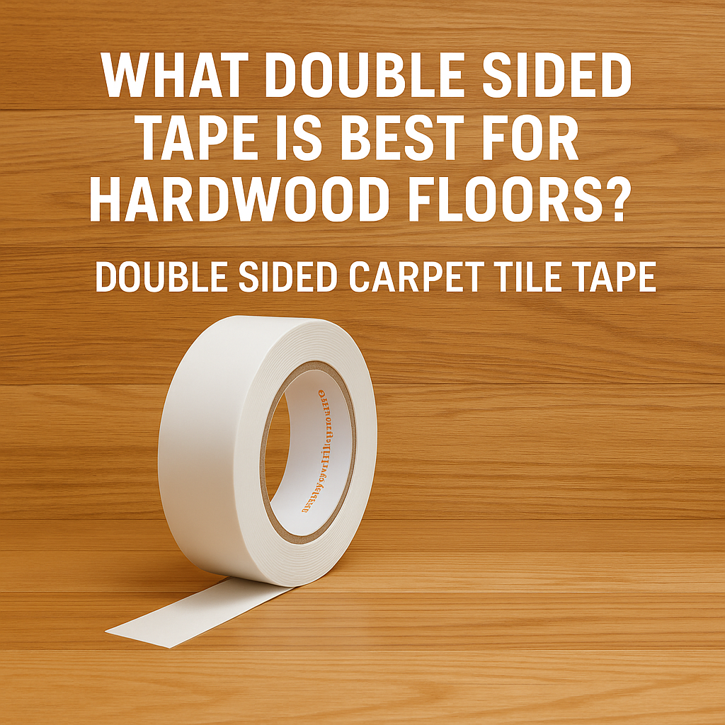 Carpet Tile Tape: The Best Double-Sided Tape for Hardwood Floors