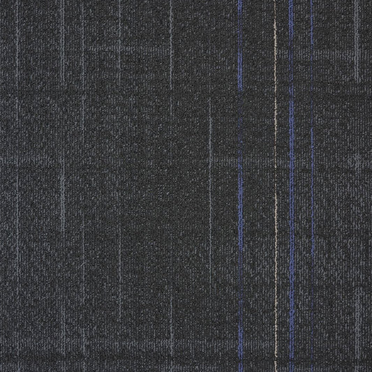 Mannington Carpet Tile Blue / Gray / Black / Cream 24x24. 740 SF (#26) - All Flooring Now
