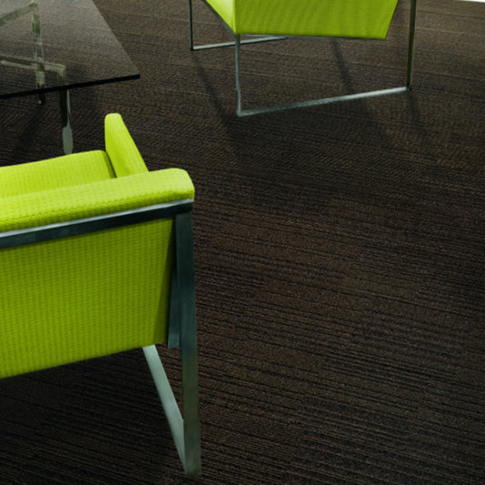 Interface Carpet Tile Brown 10x39 (#41) - All Flooring Now