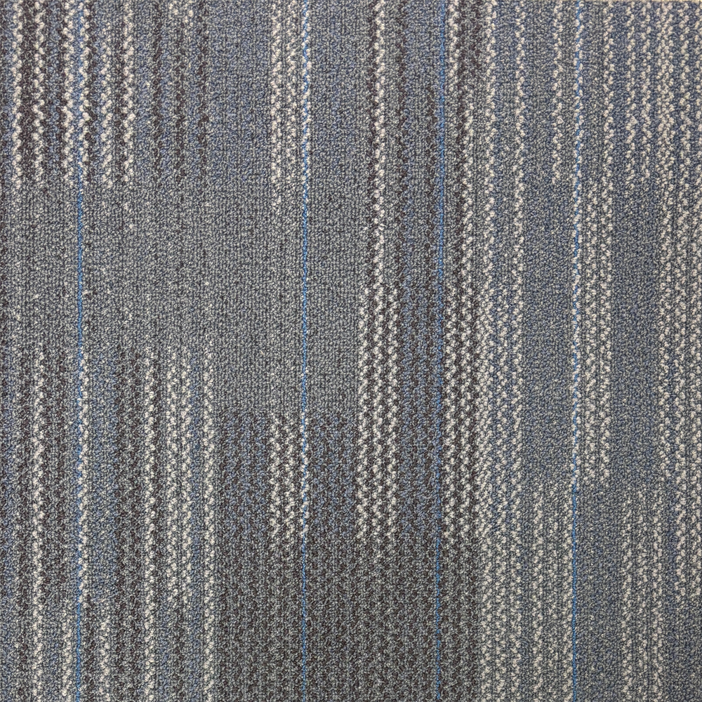 Mannington Carpet Tile Blue / Gray / Black 24x24 (#6) - All Flooring Now