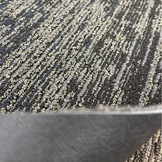 Mannington Carpet Tile Gray / Blue / Black 18x36. 3,415 SF (#50) - All Flooring Now