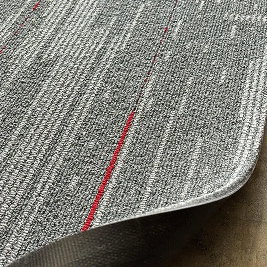 Phenix Carpet Tile Gray / Red / Yellow 19.6x39.4 (#11) - All Flooring Now