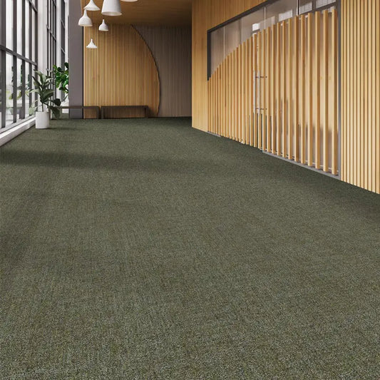Tarkett Carpet Tile Gray / Green 24x24 (#14) - All Flooring Now