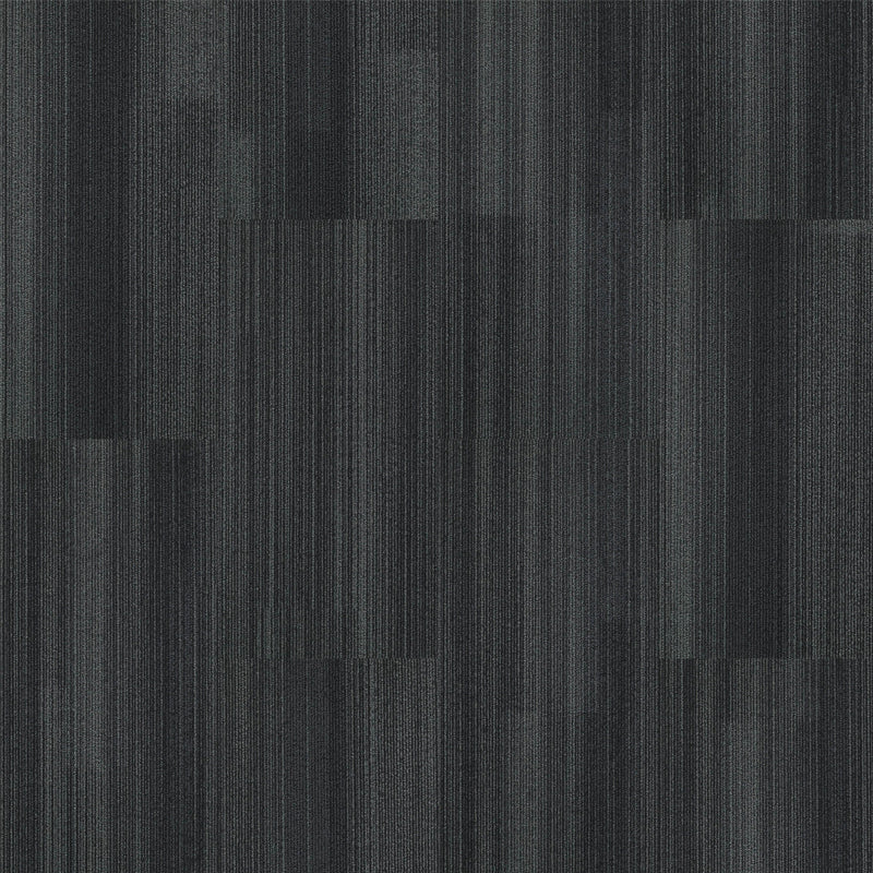 Shaw Carpet Tile Black / Gray 18x36. 945 SF (#10)
