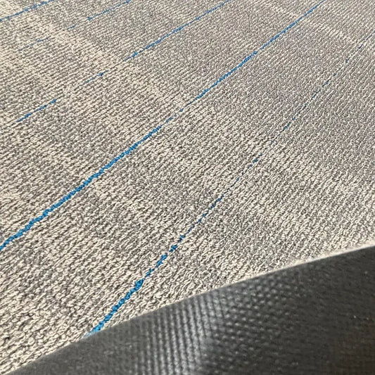 Masland Carpet Tile Gray / Beige / Blue 24x24 (#19) - All Flooring Now