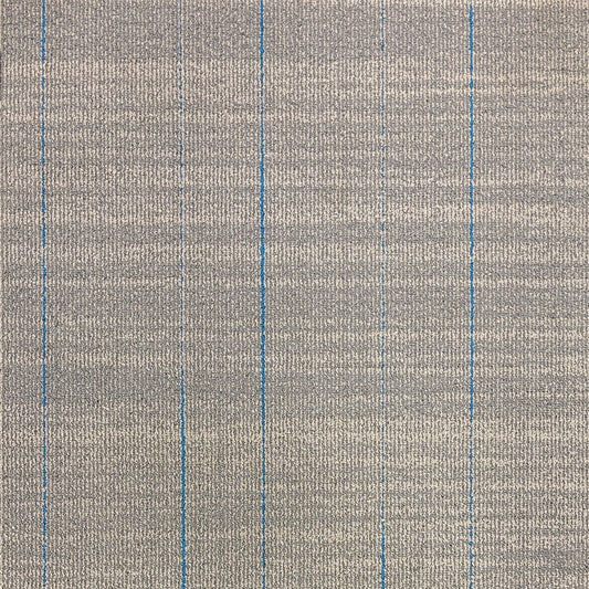 Masland Carpet Tile Gray / Beige / Blue 24x24 (#19) - All Flooring Now