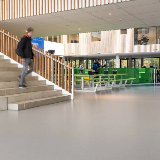 Nora Rubber Flooring Ocean Mist Gray 24x24. 104 SF - All Flooring Now