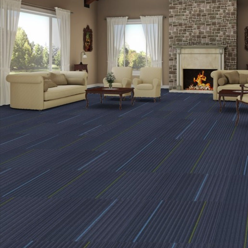 Shaw Carpet Tile Blue / Green / Turquoise 24x24 (#24) - All Flooring Now