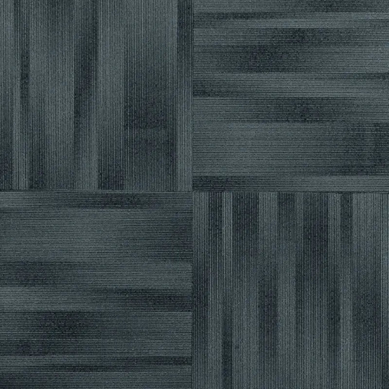 Shaw Carpet Tile Black / Gray 24x24 (#20) - All Flooring Now
