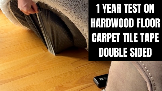 Rug Tape For Hardwood Floor - The Perfect Solution for Secure and Damage-Free Placement