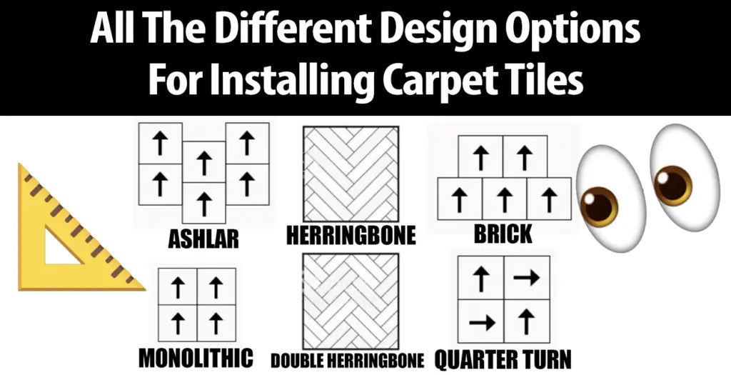 Carpet Tile with Custom Pattern Options: All the Different Design Options for Installing Carpet Tiles All Flooring Now