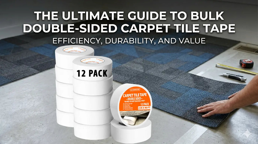 The Ultimate Guide to Bulk Double-Sided Carpet Tile Tape For Flooring