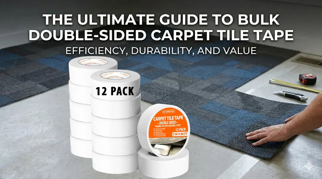 The Ultimate Guide to Bulk Double-Sided Carpet Tile Tape For Flooring All Flooring Now