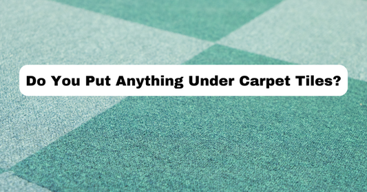 Do You Put Anything Under Carpet Tiles?