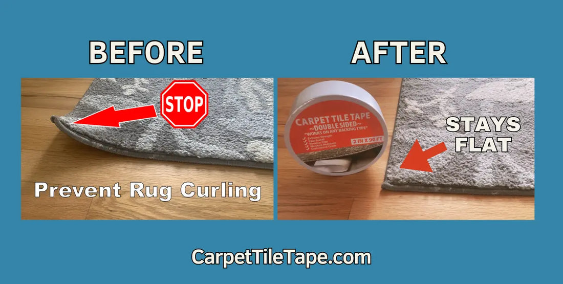 Securing A Washable Rug Secure Outdoor Rugs to the Floor - Prevent Rug Movement and Curling ...