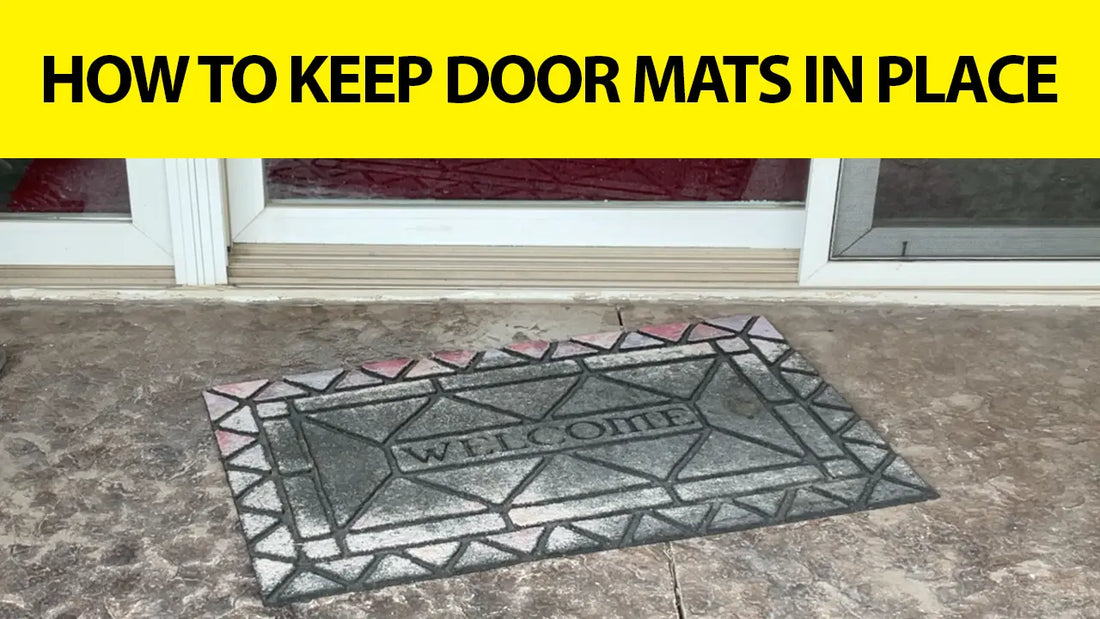 How To Keep Door Mats In Place Both Indoor or Outdoor - All Flooring Now