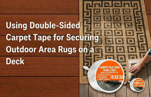 How to Secure Outdoor Rugs on a Deck Using Double-Sided Carpet Tape (Complete Guide) All Flooring Now