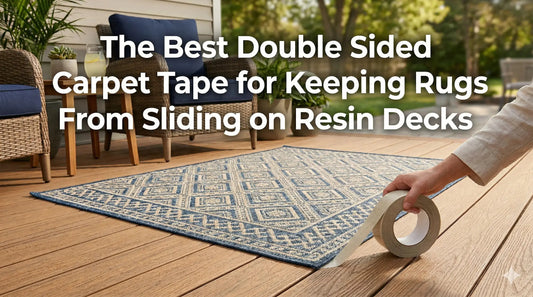 The Best Double Sided Carpet Tape for Keeping Rugs from Sliding on Resin Decks All Flooring Now
