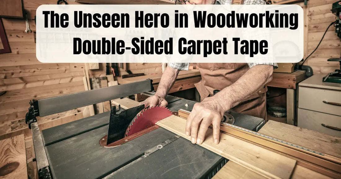 The Unseen Hero in Woodworking: Double-Sided Carpet Tape All Flooring Now