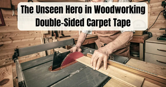 The Unseen Hero in Woodworking: Double-Sided Carpet Tape All Flooring Now