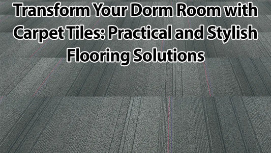 The Best Flooring for Dorm Rooms: Why Carpet Tiles (Installed with Double Sided Carpet Tile Tape) Are a Game-Changer - All Flooring Now
