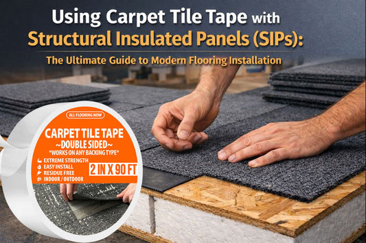Using Carpet Tile Tape with Structural Insulated Panels (SIPs): The Ultimate Guide to Modern Flooring Installation
