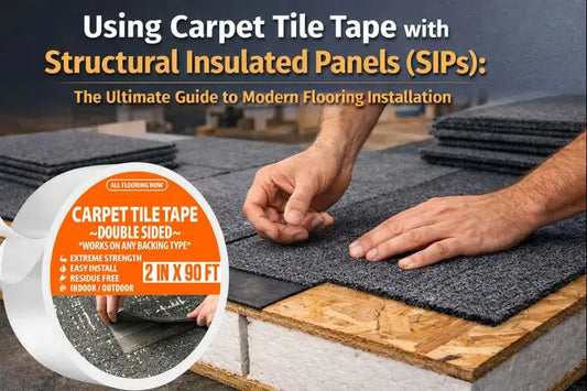 Using Carpet Tile Tape with Structural Insulated Panels (SIPs): The Ultimate Guide to Modern Flooring Installation All Flooring Now