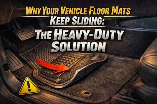 Why Your Vehicle Floor Mats Keep Sliding: The Heavy-Duty Solution