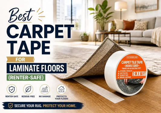 Best Carpet Tape for Laminate Floors (Renter-Safe) All Flooring Now