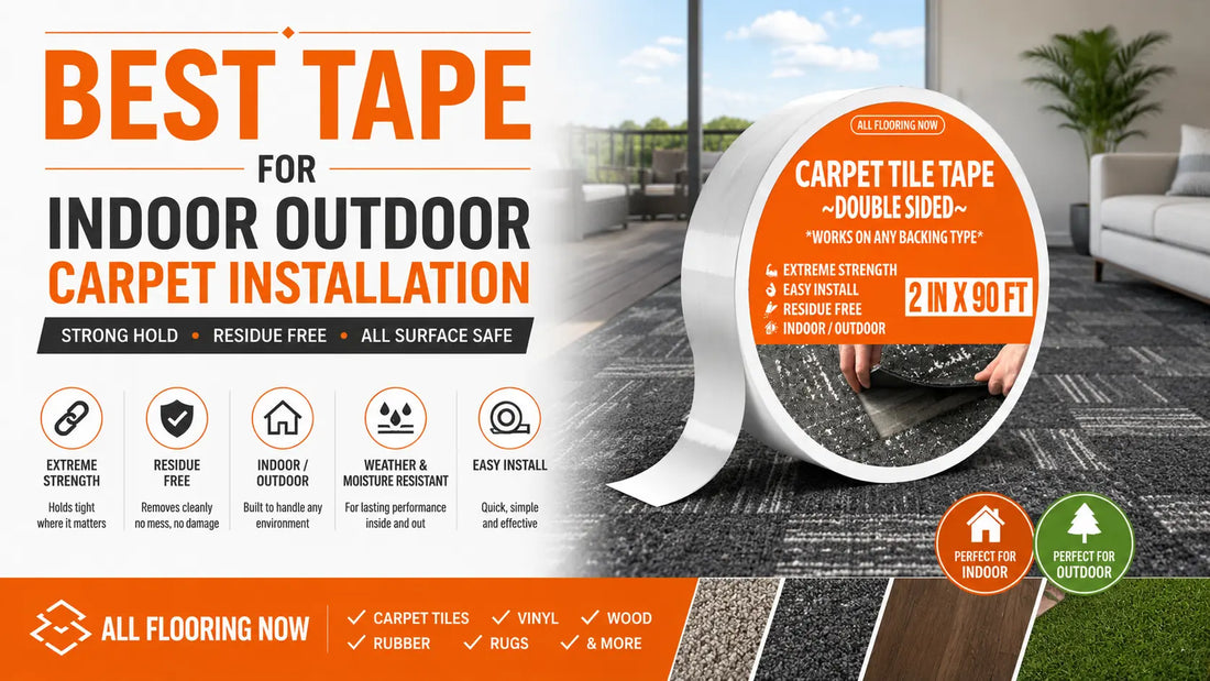 Best Tape for Indoor Outdoor Carpet Installation All Flooring Now