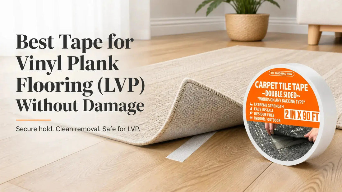 Best Tape for Vinyl Plank Flooring (LVP) Without Damage All Flooring Now