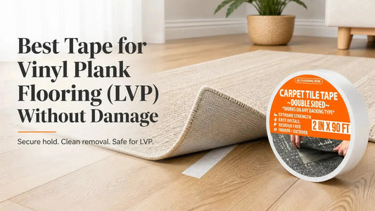 Best Tape for Vinyl Plank Flooring (LVP) Without Damage All Flooring Now