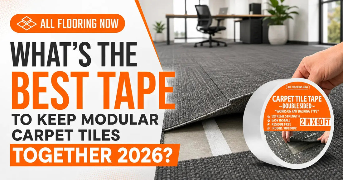 What's the Best Tape to Keep Modular Carpet Tiles Together 2026? All Flooring Now