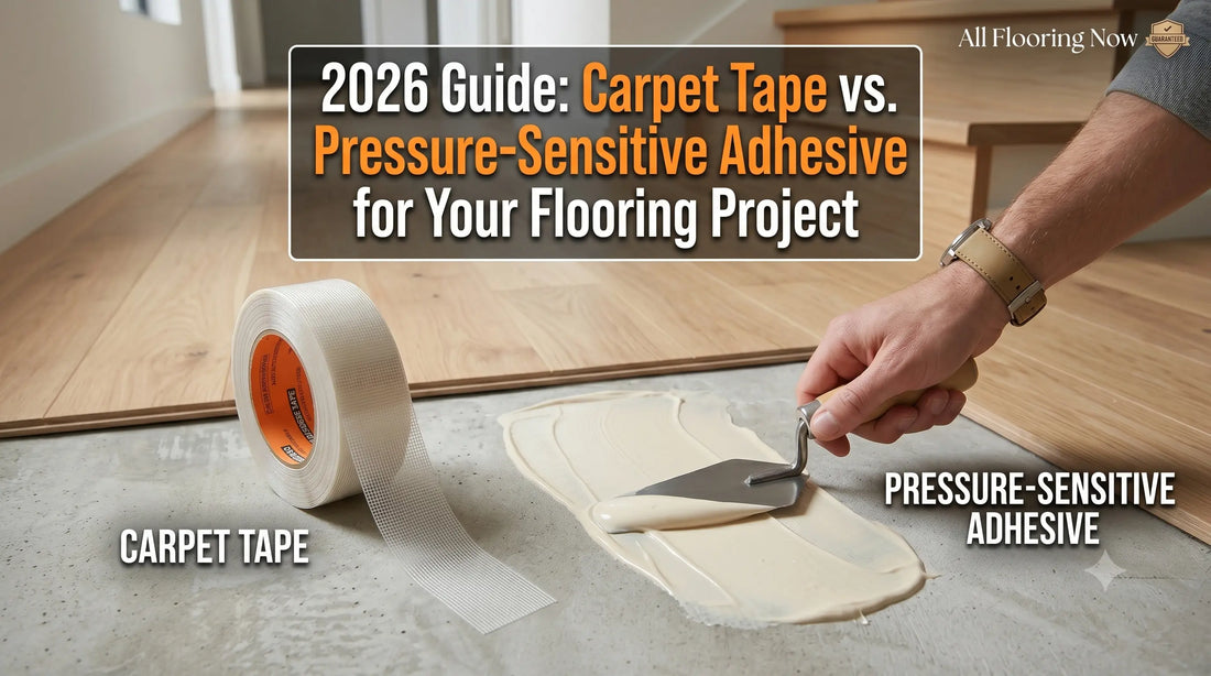 2026 Guide: Carpet Tape vs. Pressure-Sensitive Adhesive for Your Flooring Project All Flooring Now