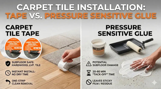 Carpet Tape vs Glue for Carpet Tiles: Which Should You Use? All Flooring Now