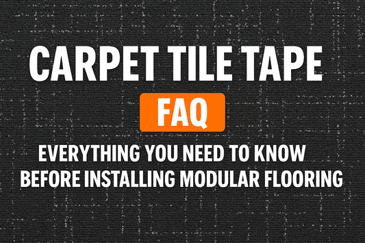 Carpet Tile Tape FAQ: Everything You Need to Know Before Installing Modular Flooring