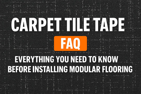 Carpet Tile Tape FAQ: Everything You Need to Know Before Installing Modular Flooring - All Flooring Now