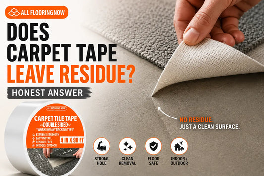 Does Carpet Tape Leave Residue? Honest Answer All Flooring Now