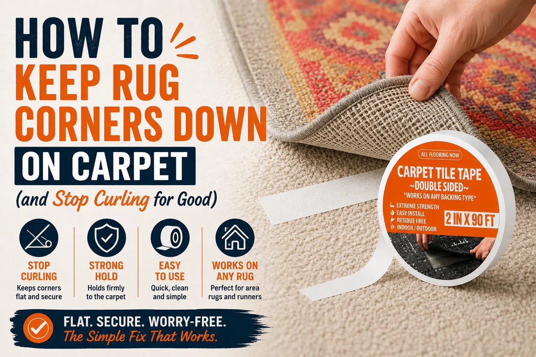 How to Keep Rug Corners Down on Carpet (and Stop Curling for Good) All Flooring Now