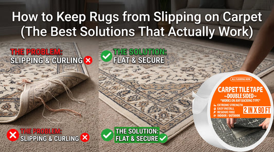 How to Keep Rugs from Slipping on Carpet (The Best Solutions That Actually Work) All Flooring Now