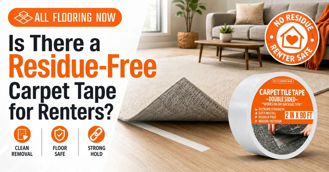 Is There a Residue-Free Carpet Tape for Renters? All Flooring Now