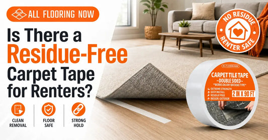 Is There a Residue-Free Carpet Tape for Renters? All Flooring Now