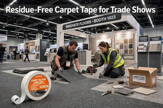 Residue-Free Carpet Tape for Trade Shows - Event Operations Coordinator All Flooring Now
