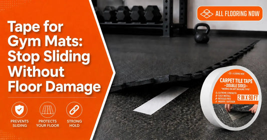 Tape for Gym Mats: Stop Sliding Without Floor Damage All Flooring Now