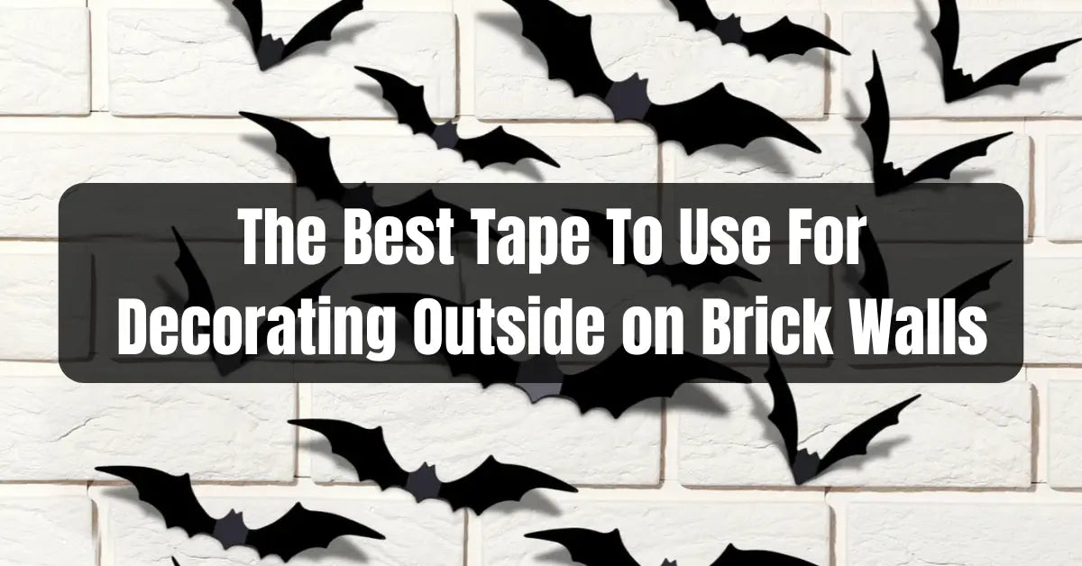 How to Hang Decorations on Brick Wall Without Drilling Holes - All ...