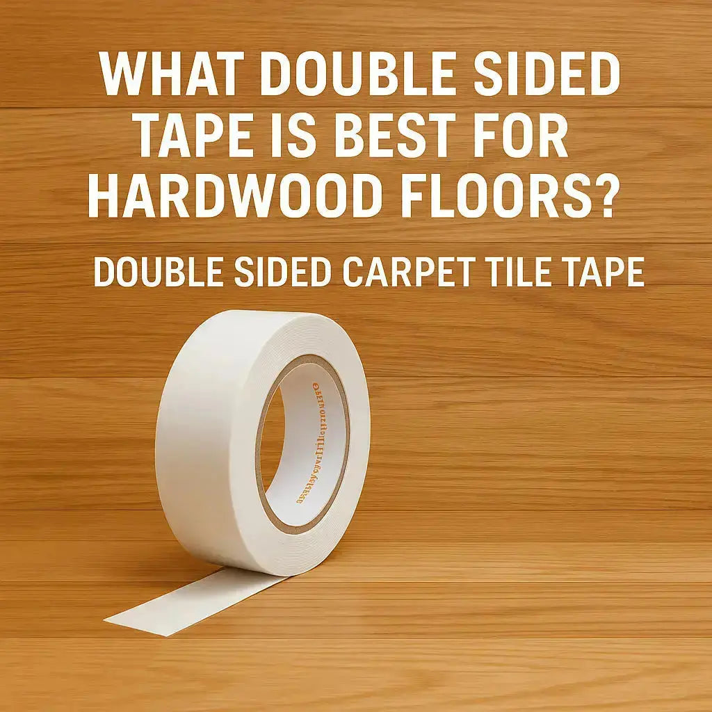 Carpet Tile Tape: The Best Double-Sided Tape for Hardwood Floors - All Flooring Now