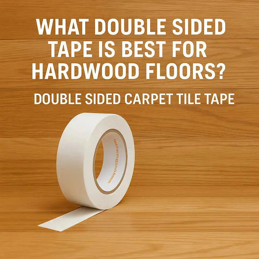 Carpet Tile Tape: The Best Double-Sided Tape for Hardwood Floors - All Flooring Now