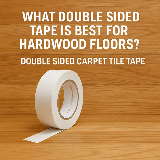 Carpet Tile Tape: The Best Double-Sided Tape for Hardwood Floors - All Flooring Now