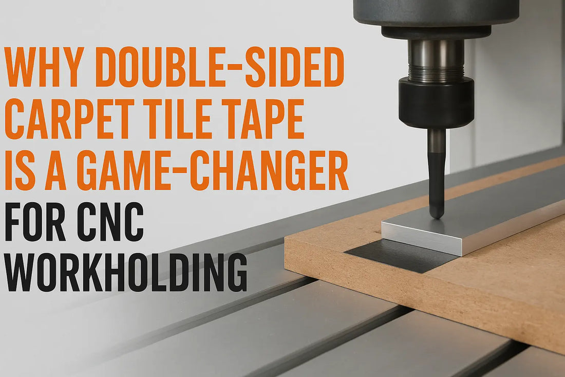 Why Double-Sided Carpet Tile Tape Is a Game-Changer for CNC Workholding - All Flooring Now