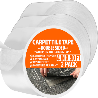 Carpet Tile Tape 2in x 90ft - All Flooring Now